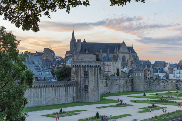 Coucher de soleil à Vannes