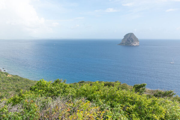 Panorama sur le rocher du Diamant