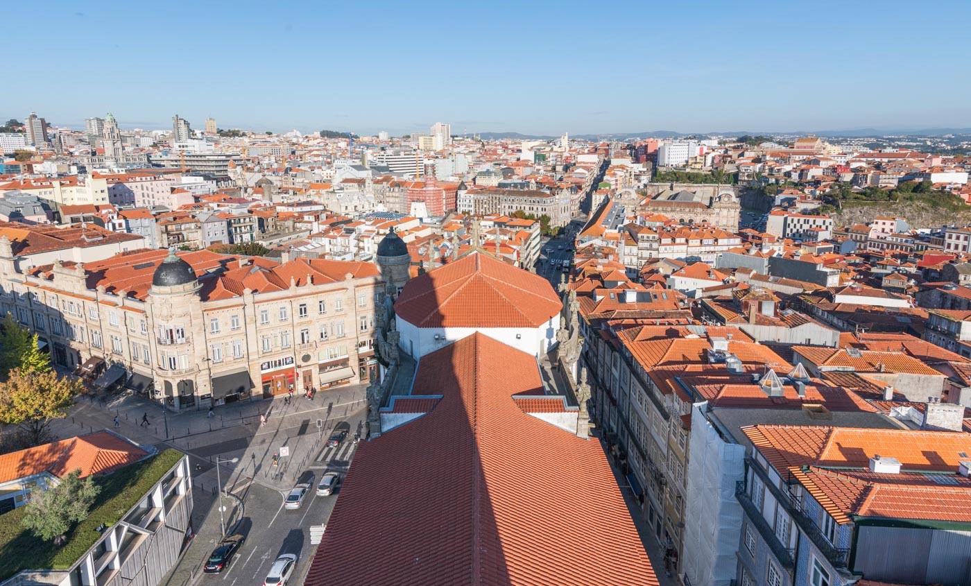 Torre dos Clérigos à Porto