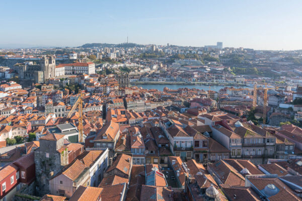 Vue sur Porto depuis la torre dos Clérigos