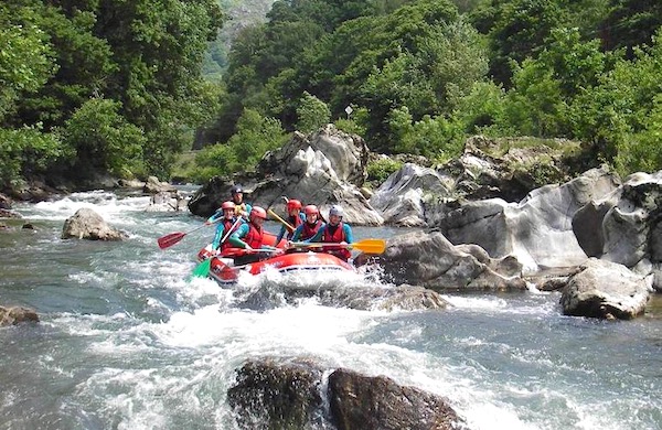 Rafting sur la Nive