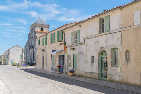 Ruelle de la cité fortifiée de Brouage