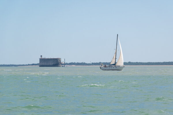 Sortie en bateau au large de fort Boyard