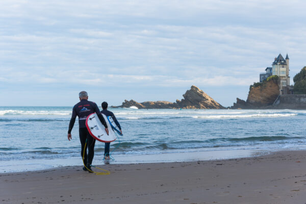 Cours de surf à Biarritz