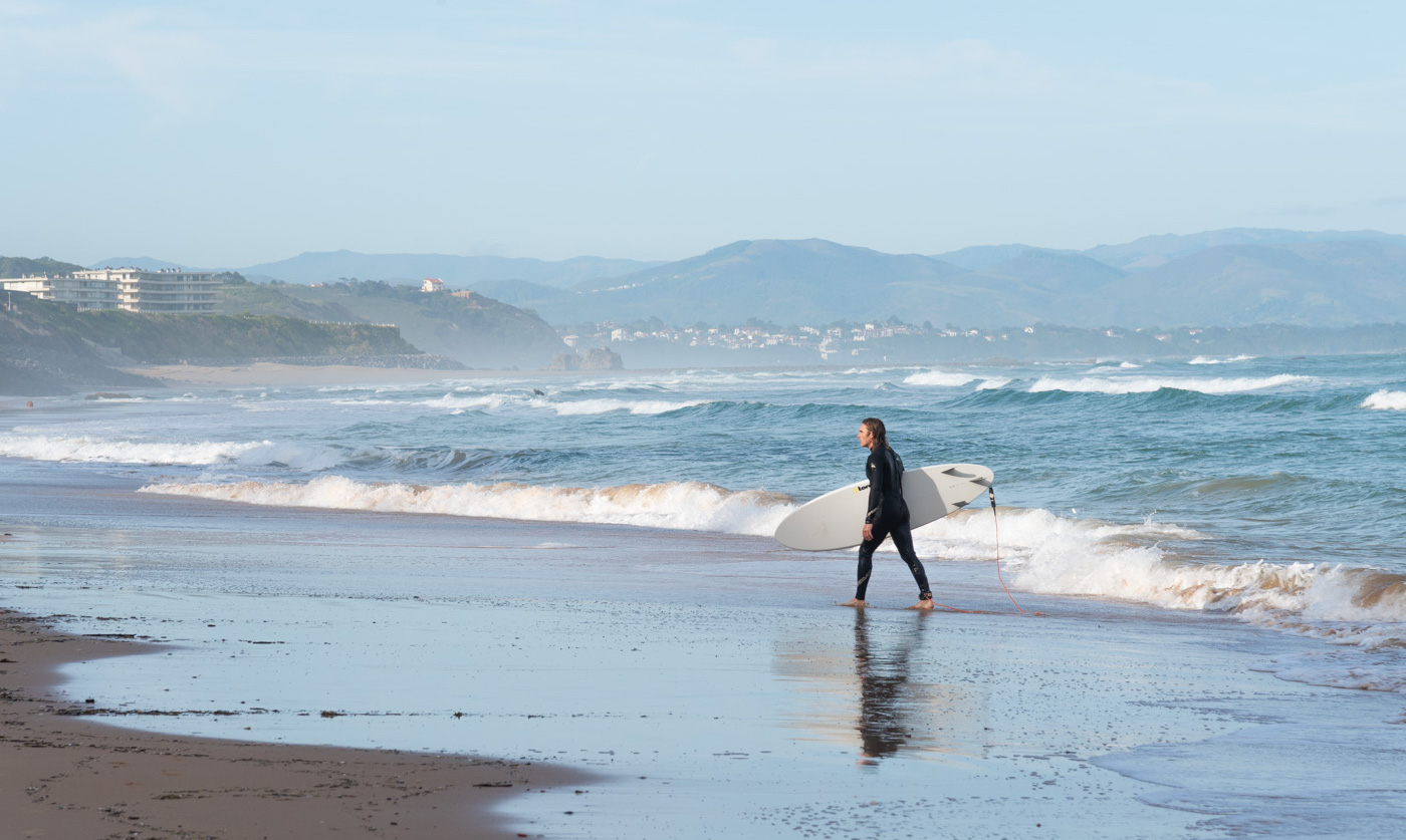 Surf à Biarritz