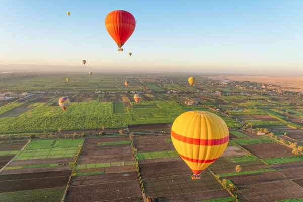 Survol de Louxor en Montgolfière