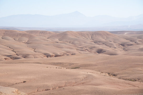 Paysage lors d'une sortie en quad au Maroc