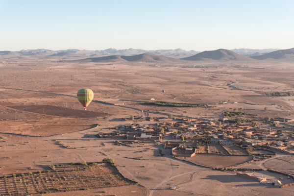 Vol en montgolfière depuis Marrakech au Maroc