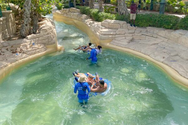 Lazy river du waterpark à Dubaï