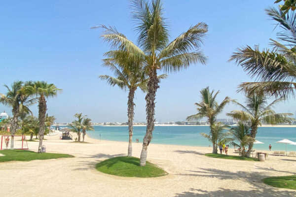 Plage de l'Aquaventure Dubai