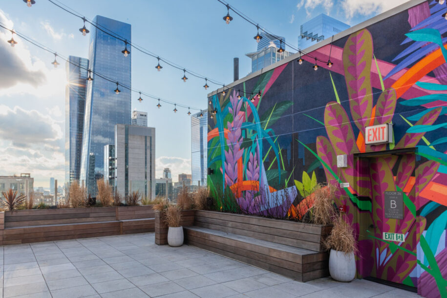 Rooftop de l'hôtel Arlo Midtown