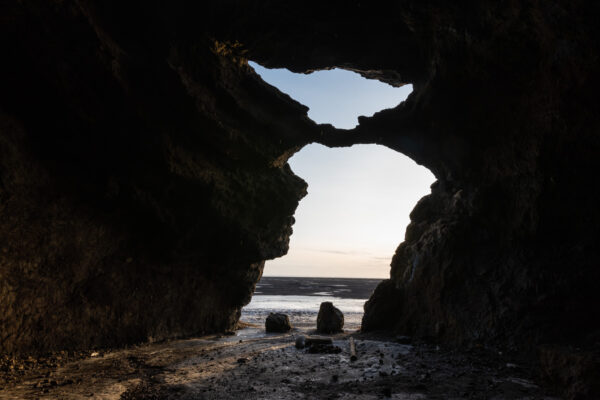 Gígjagjá surnommée la Yoda Cave dans les environs de Vík í Mýrdal