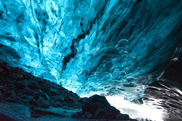 Ice cave de Jökulsárlón en Islande