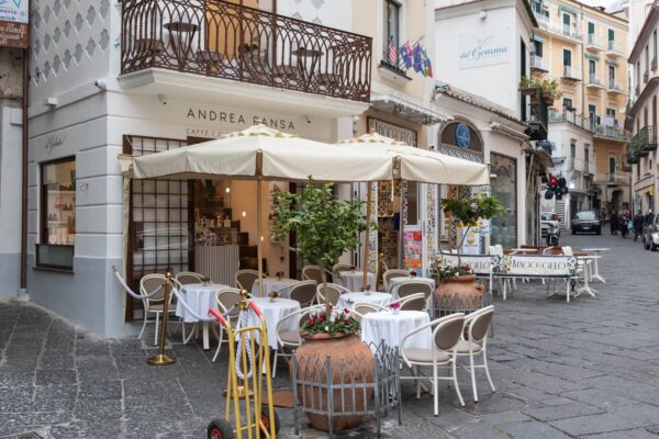 Piazza Duomo, centre-ville d'Amalfi