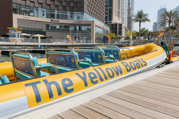 Embarcadère Yellow Boats à Dubai Marina