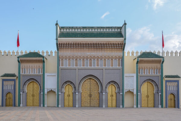 Palais royal dans le quartier de Fès el Jdid