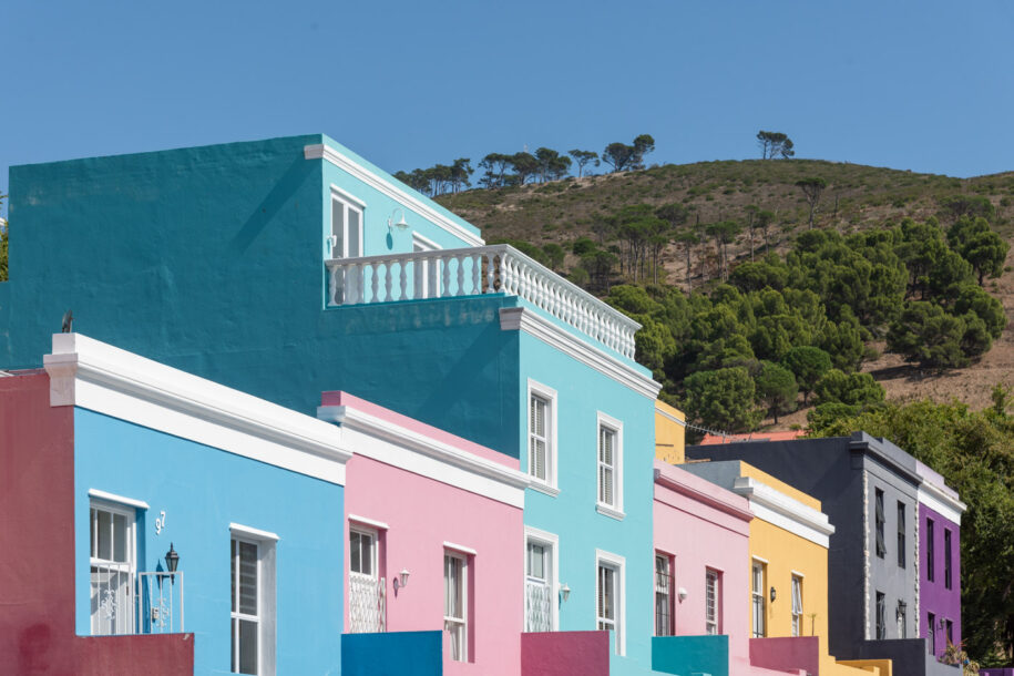 Quartier de Bo Kaap à Cape Town