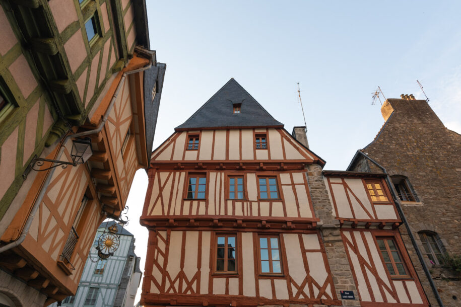 Maison bretonne dans la vieille ville